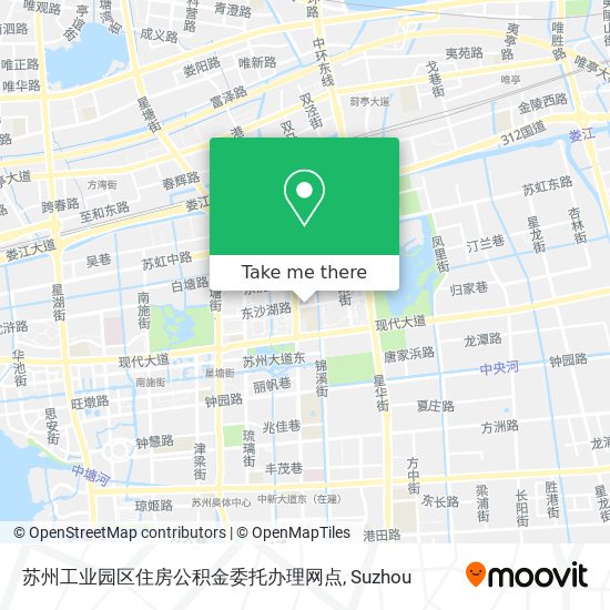 苏州工业园区住房公积金委托办理网点 map