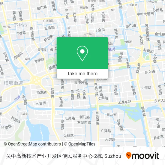 吴中高新技术产业开发区便民服务中心-2栋 map