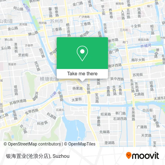 银海置业(沧浪分店) map