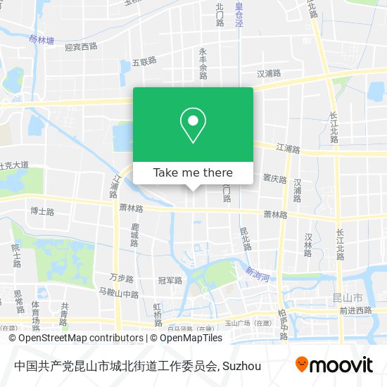 中国共产党昆山市城北街道工作委员会 map