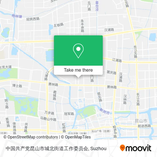 中国共产党昆山市城北街道工作委员会 map