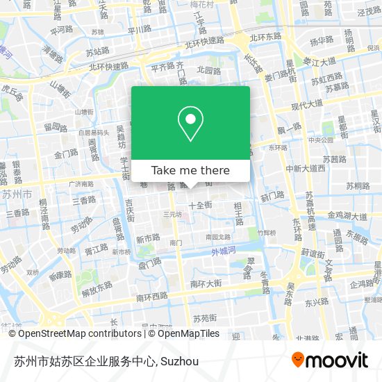 苏州市姑苏区企业服务中心 map
