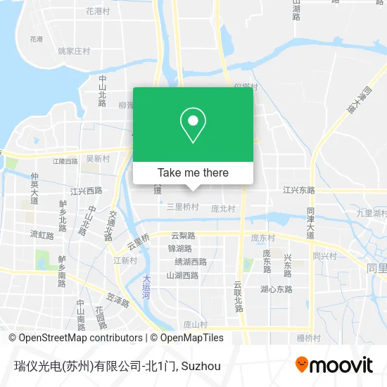 瑞仪光电(苏州)有限公司-北1门 map