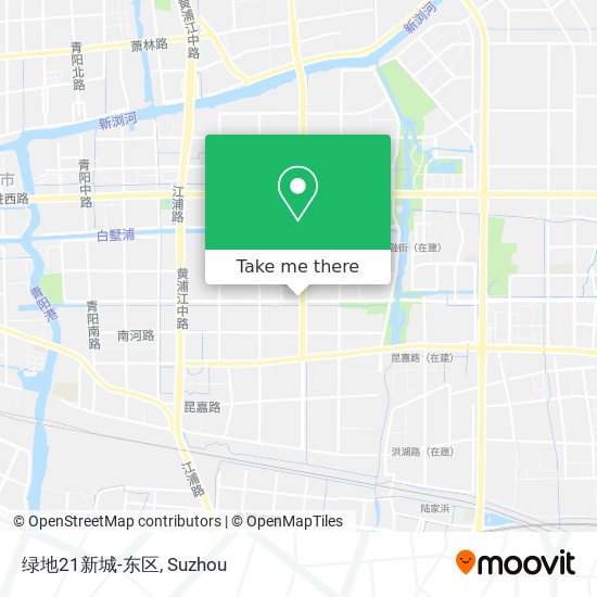 绿地21新城-东区 map