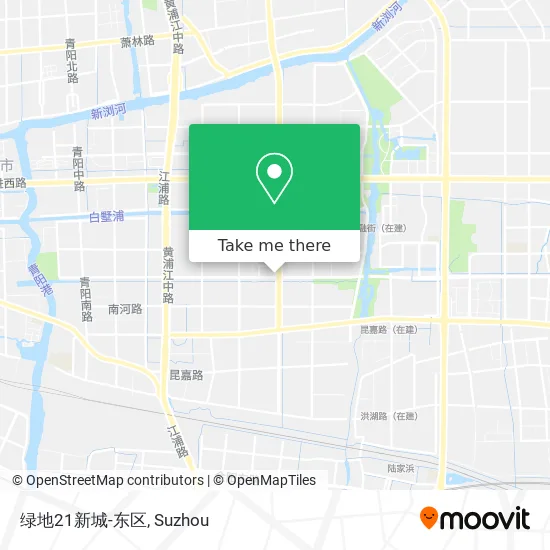 绿地21新城-东区 map