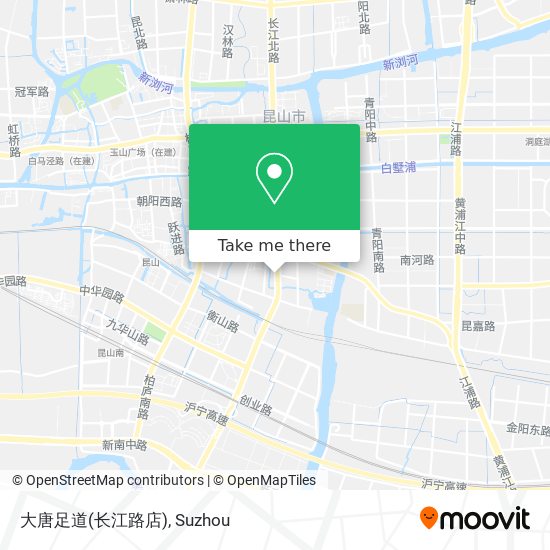 大唐足道(长江路店) map