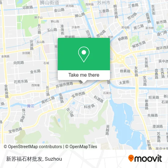 新苏福石材批发 map