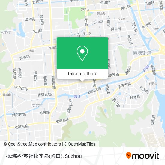 枫瑞路/苏福快速路(路口) map