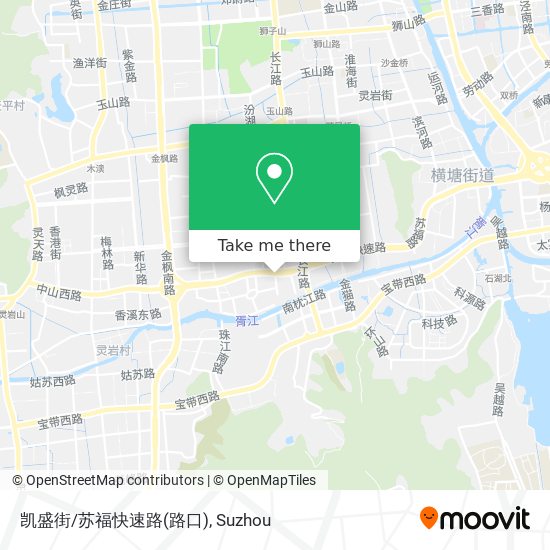 凯盛街/苏福快速路(路口) map