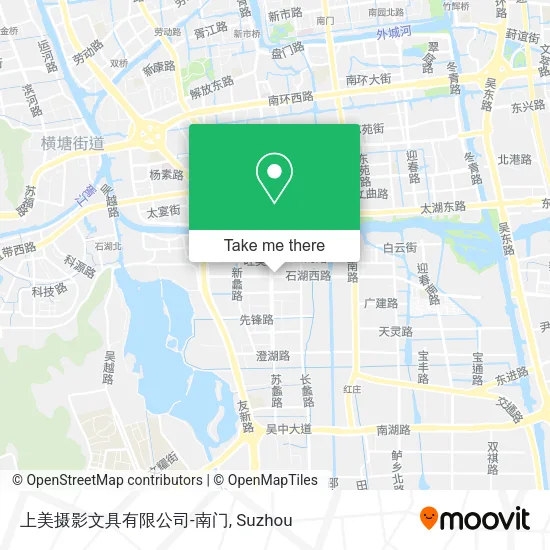 上美摄影文具有限公司-南门 map
