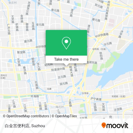 白金宫便利店 map