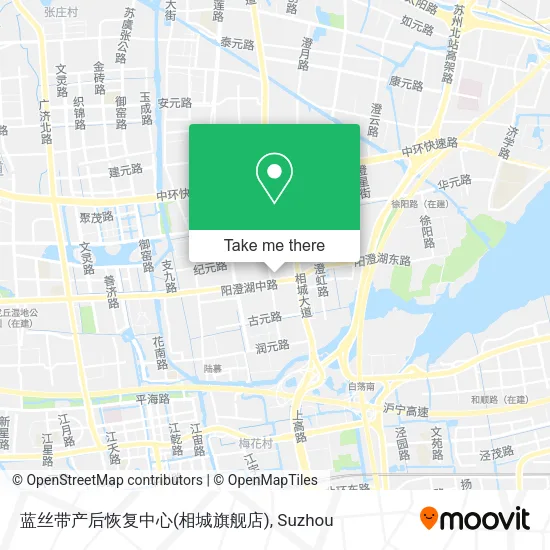 蓝丝带产后恢复中心(相城旗舰店) map