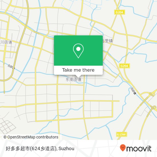 好多多超市(624乡道店) map