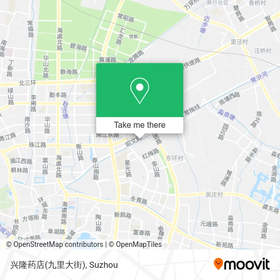兴隆药店(九里大街) map