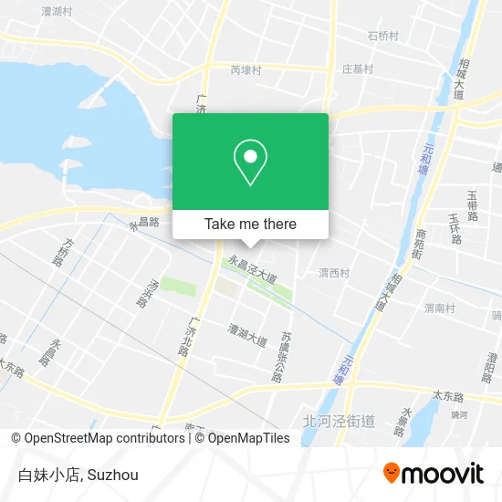 白妹小店 map