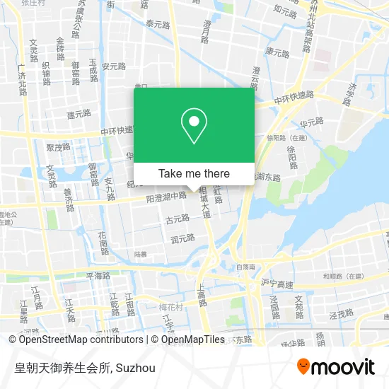 皇朝天御养生会所 map