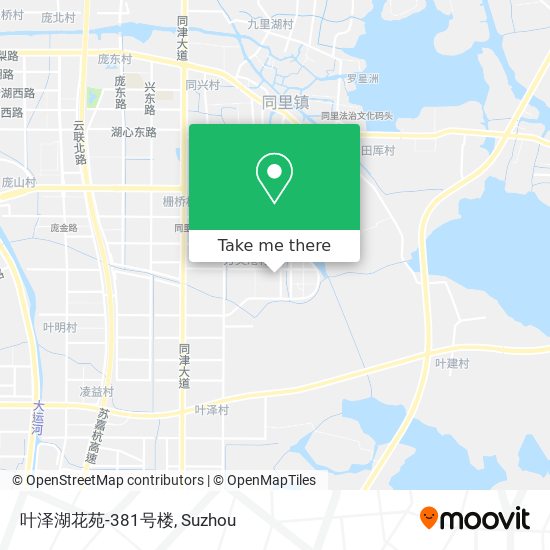 叶泽湖花苑-381号楼 map