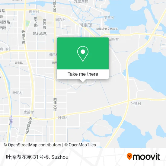 叶泽湖花苑-31号楼 map