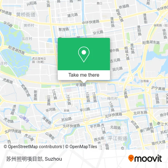 苏州照明项目部 map