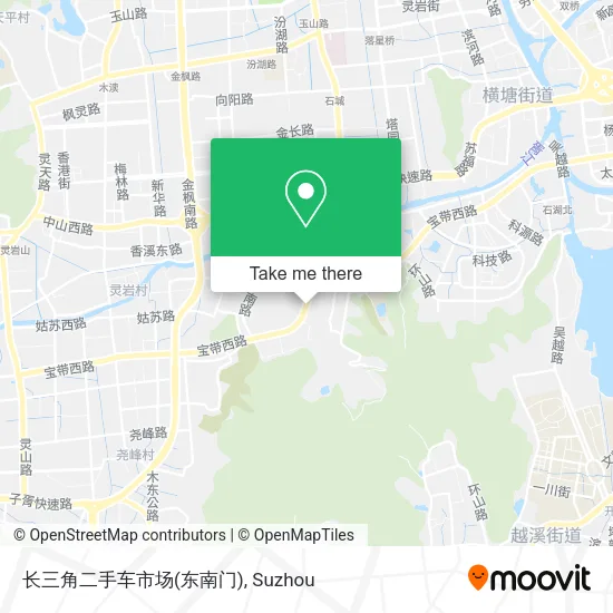 长三角二手车市场(东南门) map