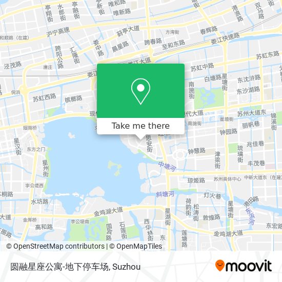 圆融星座公寓-地下停车场 map