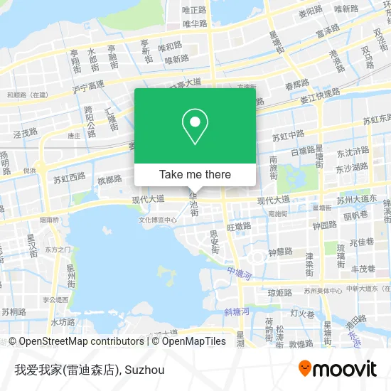 我爱我家(雷迪森店) map