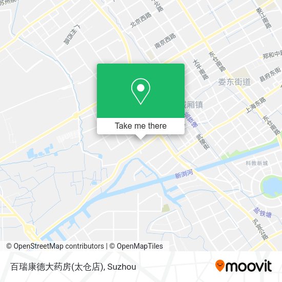 百瑞康德大药房(太仓店) map