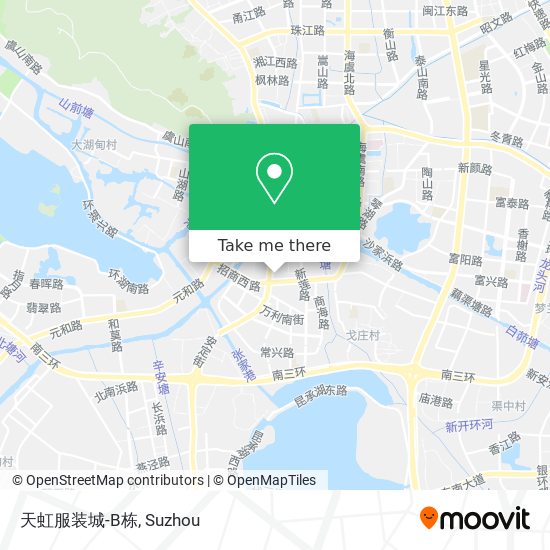天虹服装城-B栋 map