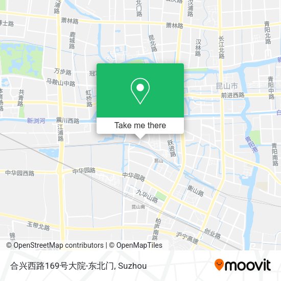 合兴西路169号大院-东北门 map