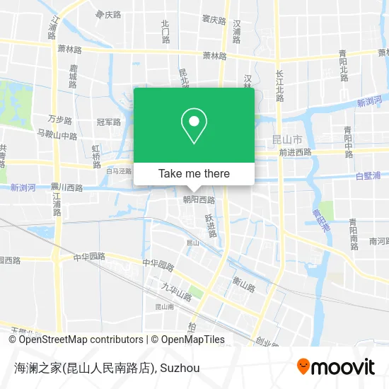 海澜之家(昆山人民南路店) map