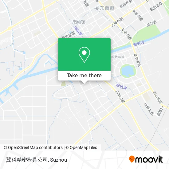 翼科精密模具公司 map