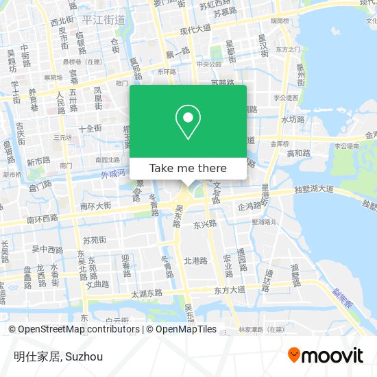 明仕家居 map