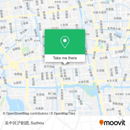 吴中区沪剧团 map