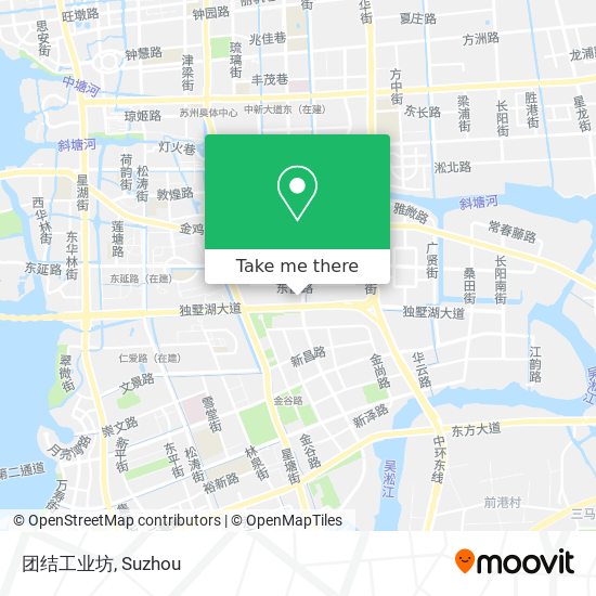 团结工业坊 map