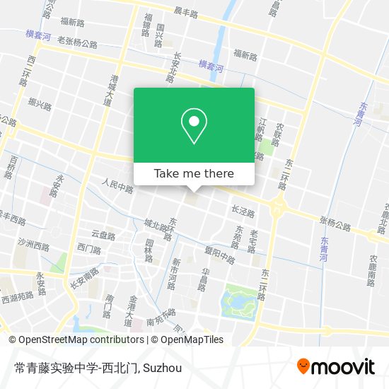 常青藤实验中学-西北门 map