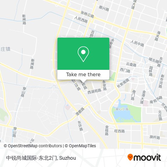 中锐尚城国际-东北2门 map