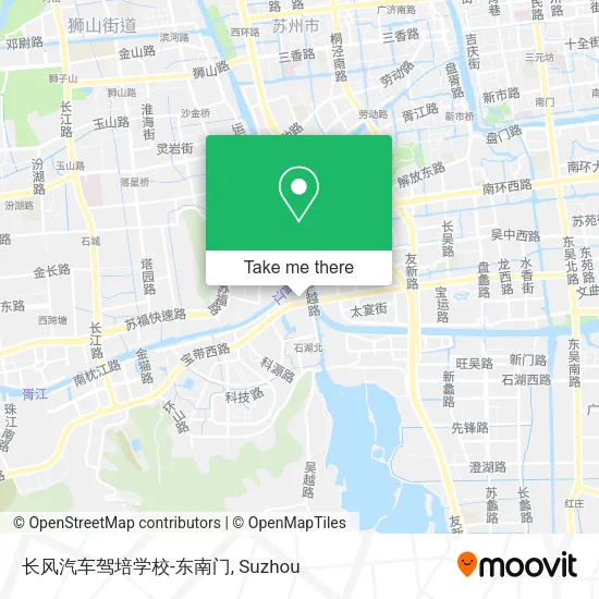 长风汽车驾培学校-东南门 map