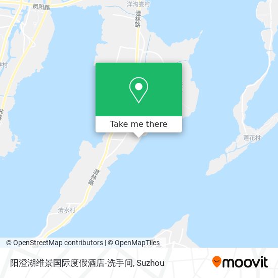 阳澄湖维景国际度假酒店-洗手间 map