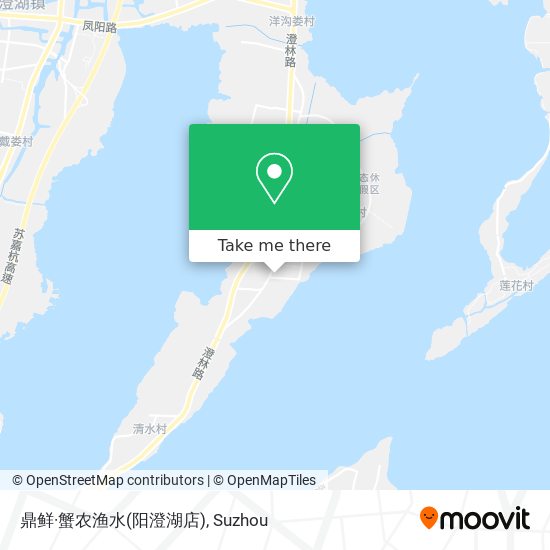 鼎鲜·蟹农渔水(阳澄湖店) map