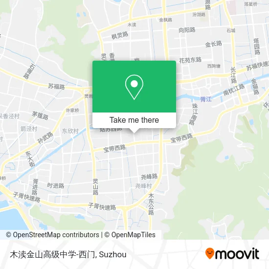 木渎金山高级中学-西门 map