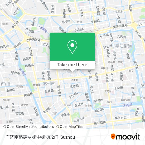广济南路建材街中街-东2门 map