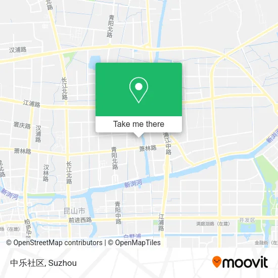 中乐社区 map