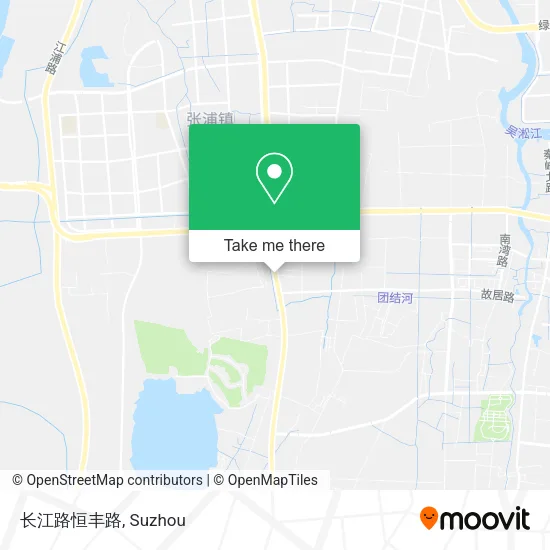 长江路恒丰路 map