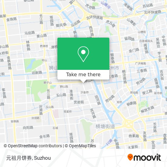 元祖月饼券 map