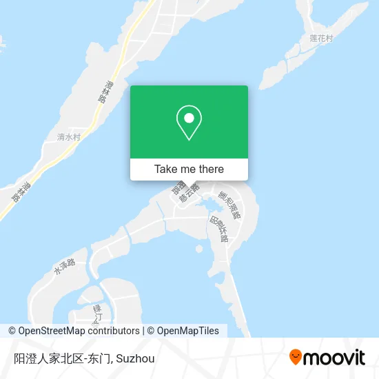 阳澄人家北区-东门 map