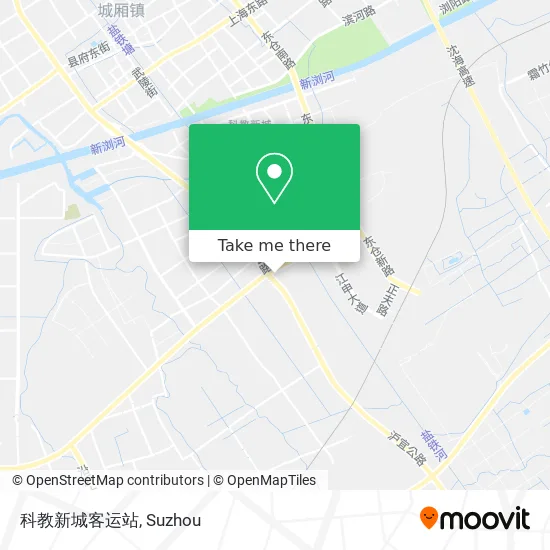 科教新城客运站 map
