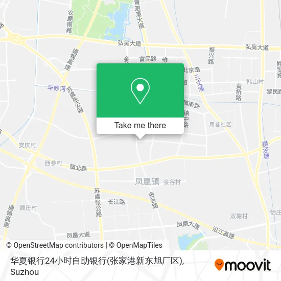 华夏银行24小时自助银行(张家港新东旭厂区) map