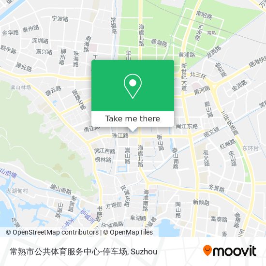 常熟市公共体育服务中心-停车场 map