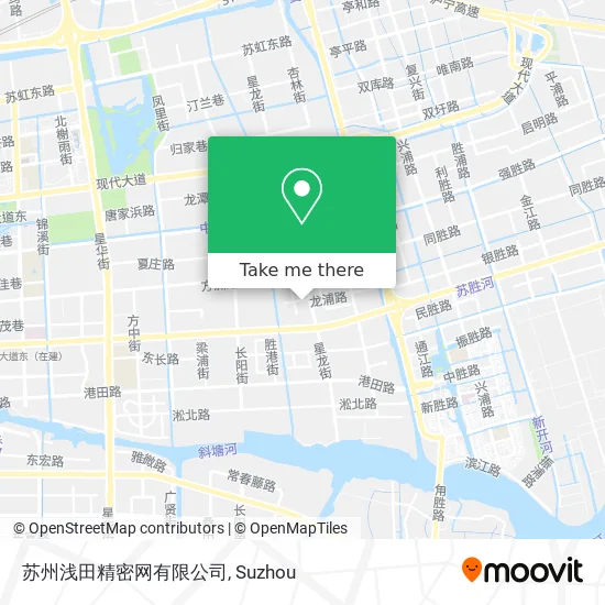 苏州浅田精密网有限公司 map