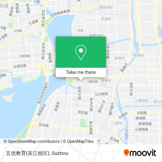 五优教育(吴江校区) map
